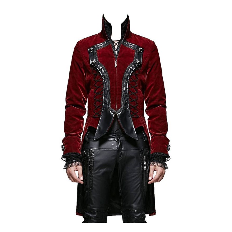 Mens Tailcoat Steampunk Vampire Wedding Tailcoat 